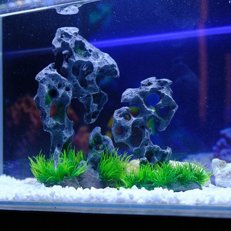 Aquariums Landscape Grass Resins Aquariums Decorations Art Crafts Terrarium Habitat Ornaments Rock Craft