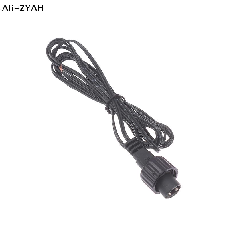 2Pin LED Connector Male 2Meters Black 2Pin Plug Connector Wire 1/3/5/pcs Waterproof Extension Cable For Solar Panel