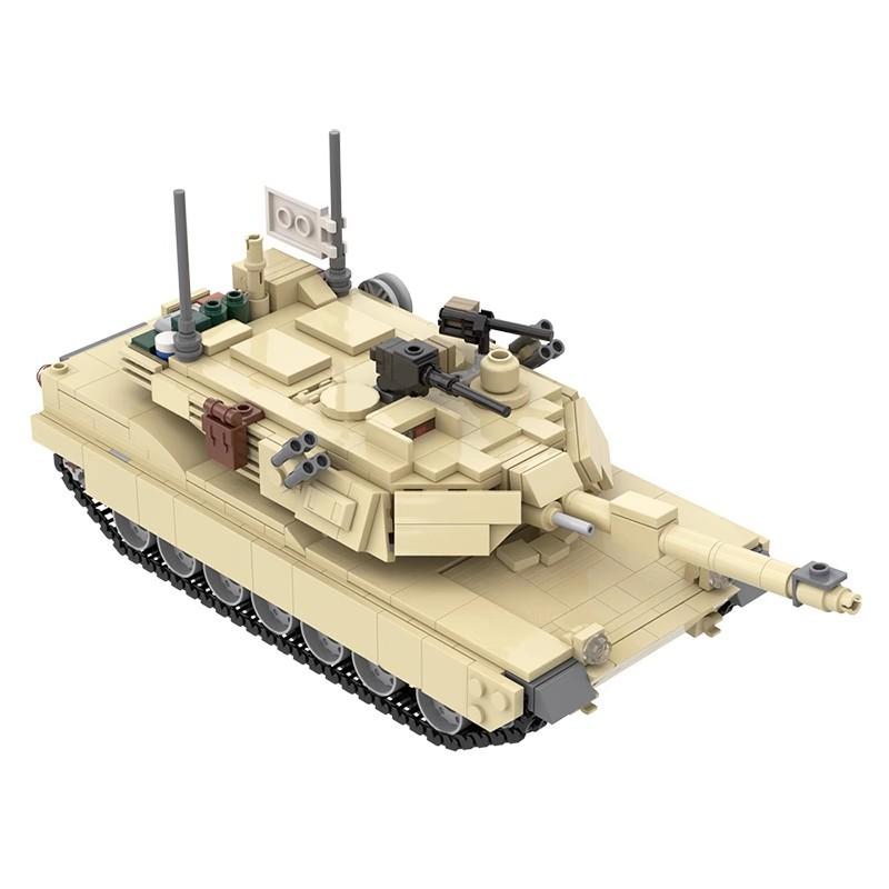 Building Block Compatible 36237 Building Block Set American Tank Abrams Mosaic Creative Toy