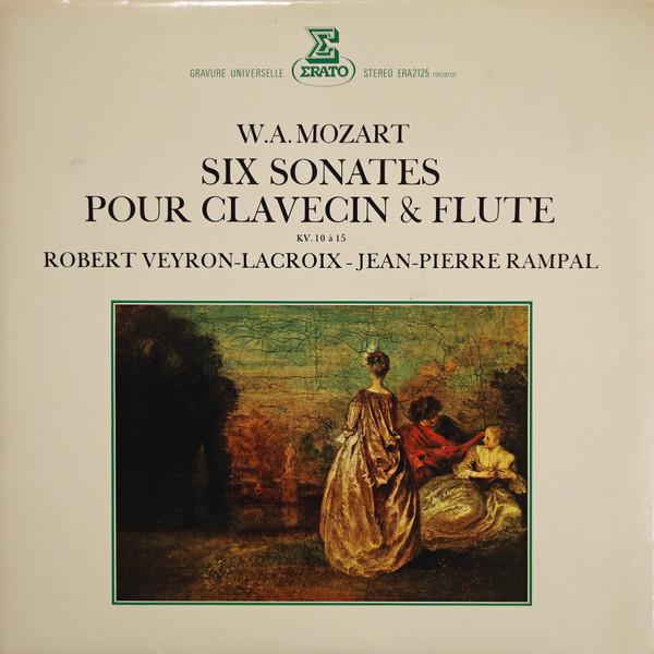 

LP-пластинка ROBERT VEYRON-LACROIX, JEAN PIERRE - W. К. Моцарт, Шесть сонат для клавира ERA2125 ERATO 1975 Япония Оби Классика Б/у