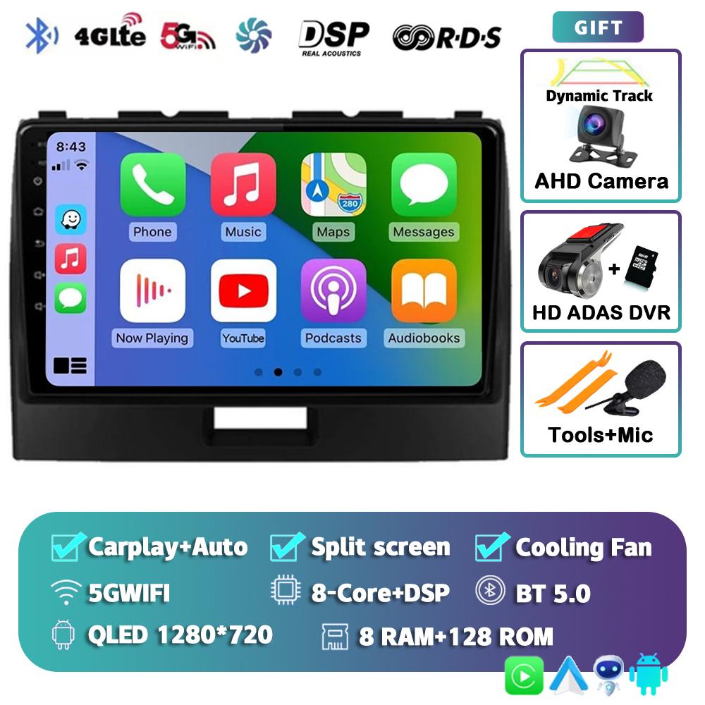 Android 14 Carplay Car Radio For Suzuki Wagon R 2010 2011 2012 2013 2014 2015 2016 2017 2018 GPS Multimedia Video Player Stereo