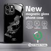 F1 Rennstrecke Print Handyhülle Für iPhone 16 15 14 13 12 11 X XR XS 8 Plus Mini Pro Max Glas Magnetische Hülle