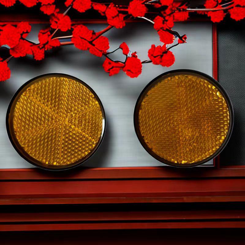 

Electric Motorcycle Reflective Sticker - Strong Light Warning Plate for Custom Car Tail Modifications