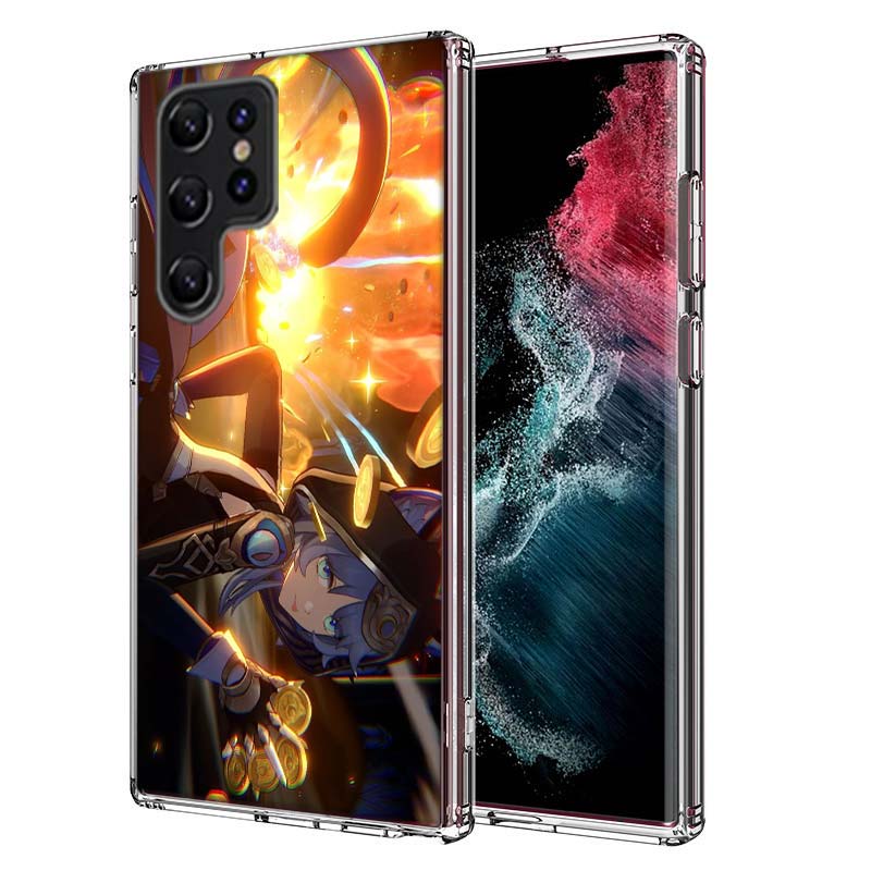 Honkai Star Rail Cipher Capa Phone Case For Samsung S26 Ultra S25 Edge Galaxy S23 S21 S20 S24 FE S22 S10 Plus Cover Clear TPU Sh