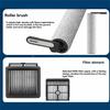 A78E-HEPA Filter Replacement Set 4Pcs Roller Brush For Dreame MOVA 2.0 Pro Trouver K10 K10 Pro Floor Scrubber Spare Parts