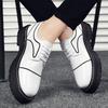 Fashion Brand Men Platform Leather Oxford Business Formal Leather Shoe Men Fashion Trend Handmade Moccasins Thick Soled Casual Men Shoes
