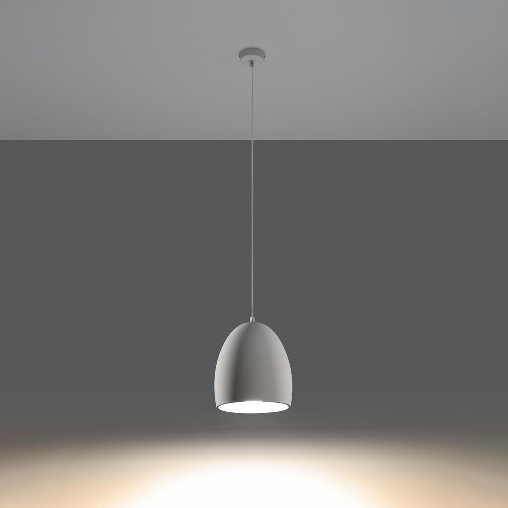 Lampa Wisząca Anato 1 E27 Biały Lumilo 08.504.48