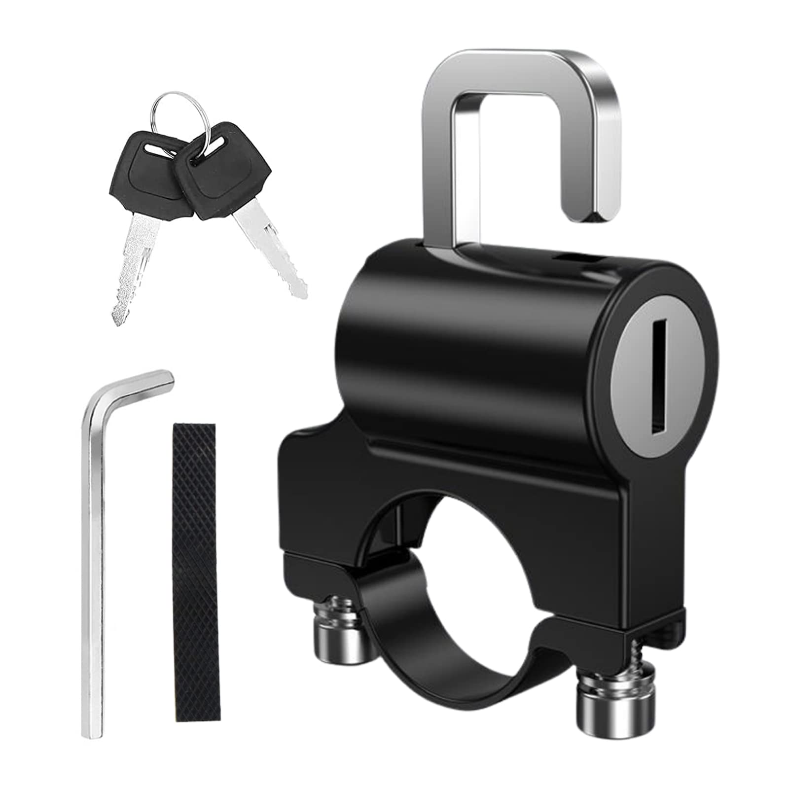 

Universal Helmet Lock, Japanese Instruction Manual Included, 0.9 - 1.1 inches (22 - 28 чёрный