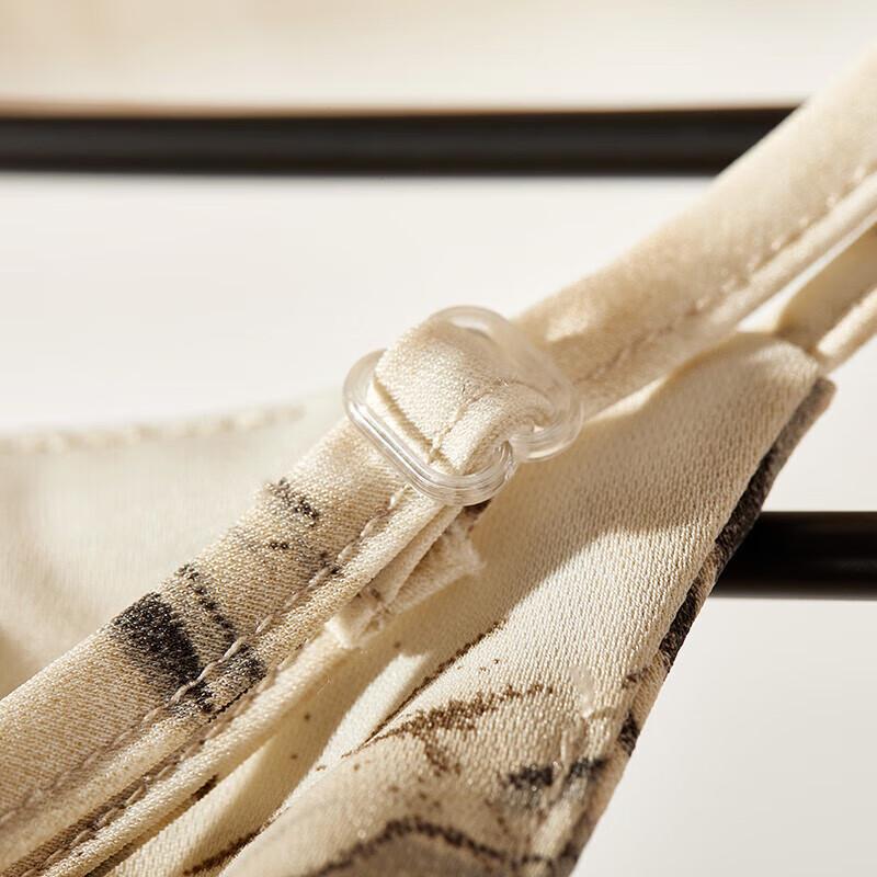 Shangdubila French Print Strappy Midi Dress