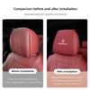 2026 Hot For Renault Hub Caps 2Pcs Leather Car Seat Headrest Protective Covers Accessories For Renault Clio Kadjar Megane Espace