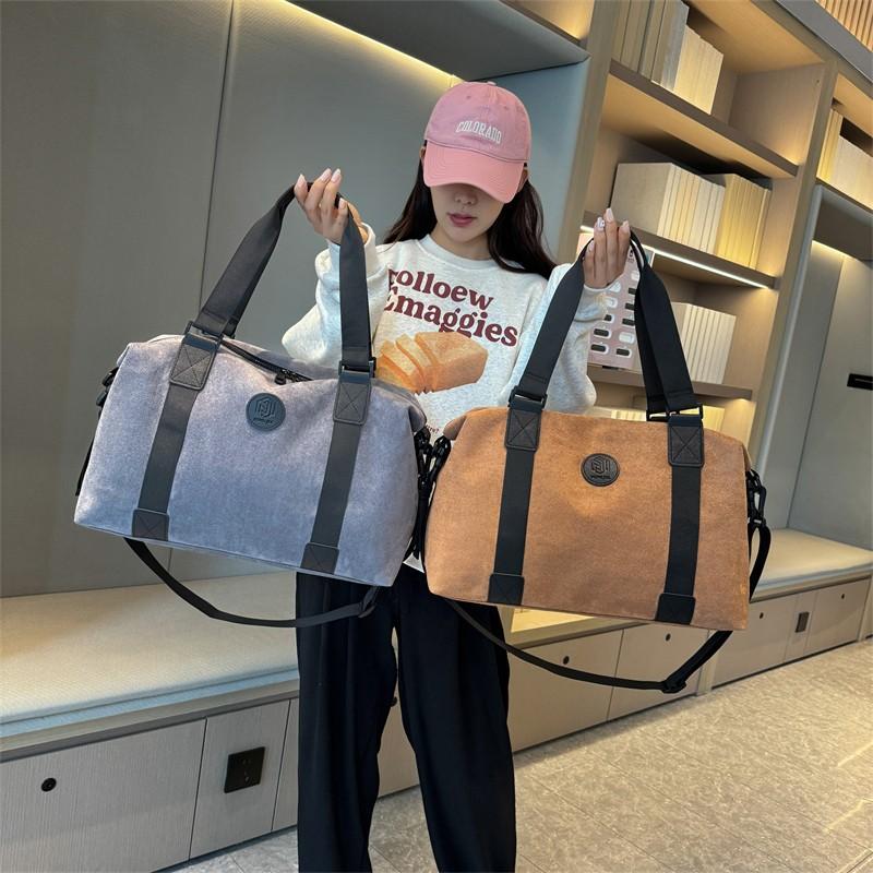 Reisegepäck, Retro-Reisetasche für Damen, leichte koreanische Version Messenger Sport, große Kapazität Freizeit-Fitness-Tasche, Rucksack.