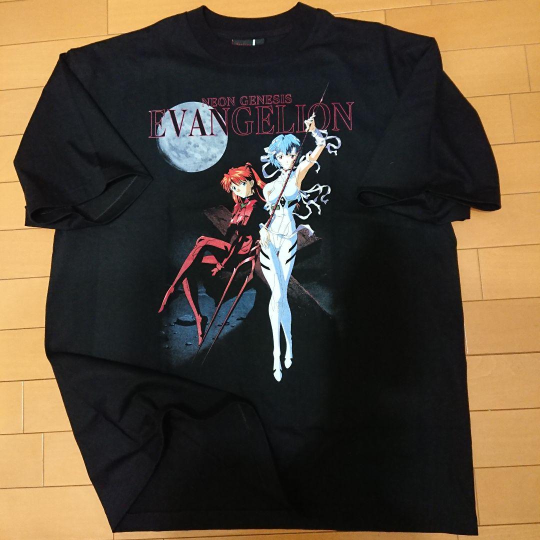 

[USED] EVANGELION Evangelion T-shirt Black XL Rare