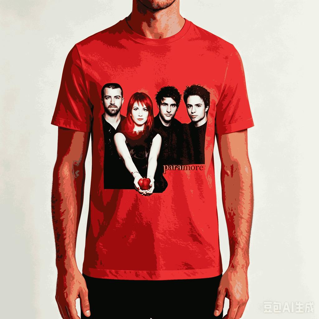 Paramore For Fan Gift Tshirt Unisex Unisex Harajuku Oversized Unisex Short Sleeve Streetwear High Quality Couples Comfortable Soft