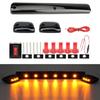 Cab Roof Marker Lights for 1500 2500 3500 Replace 22956989 22956990 12V Smoke Lens LED Cab Roof Running Lights