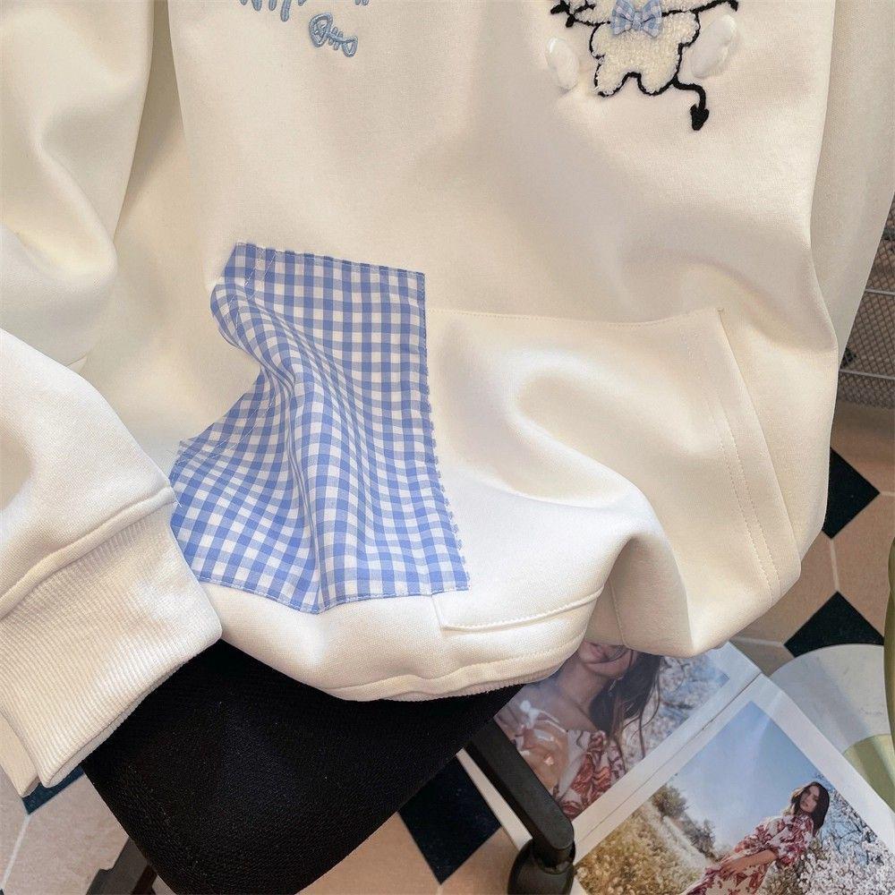 Mädchen Kapuzen-Sweatshirt im zweiteiligen Look für Frühling & Herbst - Trendiges Teenager-Oberteil