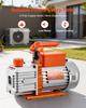 Vacuum Pump, 5 CFM 142 L/min, HVAC Two Stage Rotary Vane AC Vacuum Pump, for R134a R22 R410a Systems, 4 Pole Motor, for Automotive Air Conditioner