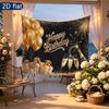 1pc Balloon Birthday Banner - Room Wall Decor