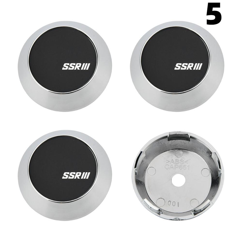 1Set/4PCS 65MM & 68MM Cap For Rims SSR XXR Emblem Wheel Center Cap Sport Car Logo Wheel Cover Hub Caps