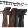 Boot Rack Wader Hanger Wall Mounted- (4 Pair) Sturdy Metal Boot Organizer, Tall Shoe Holder for Closet, Entryway, Indoor, Garage