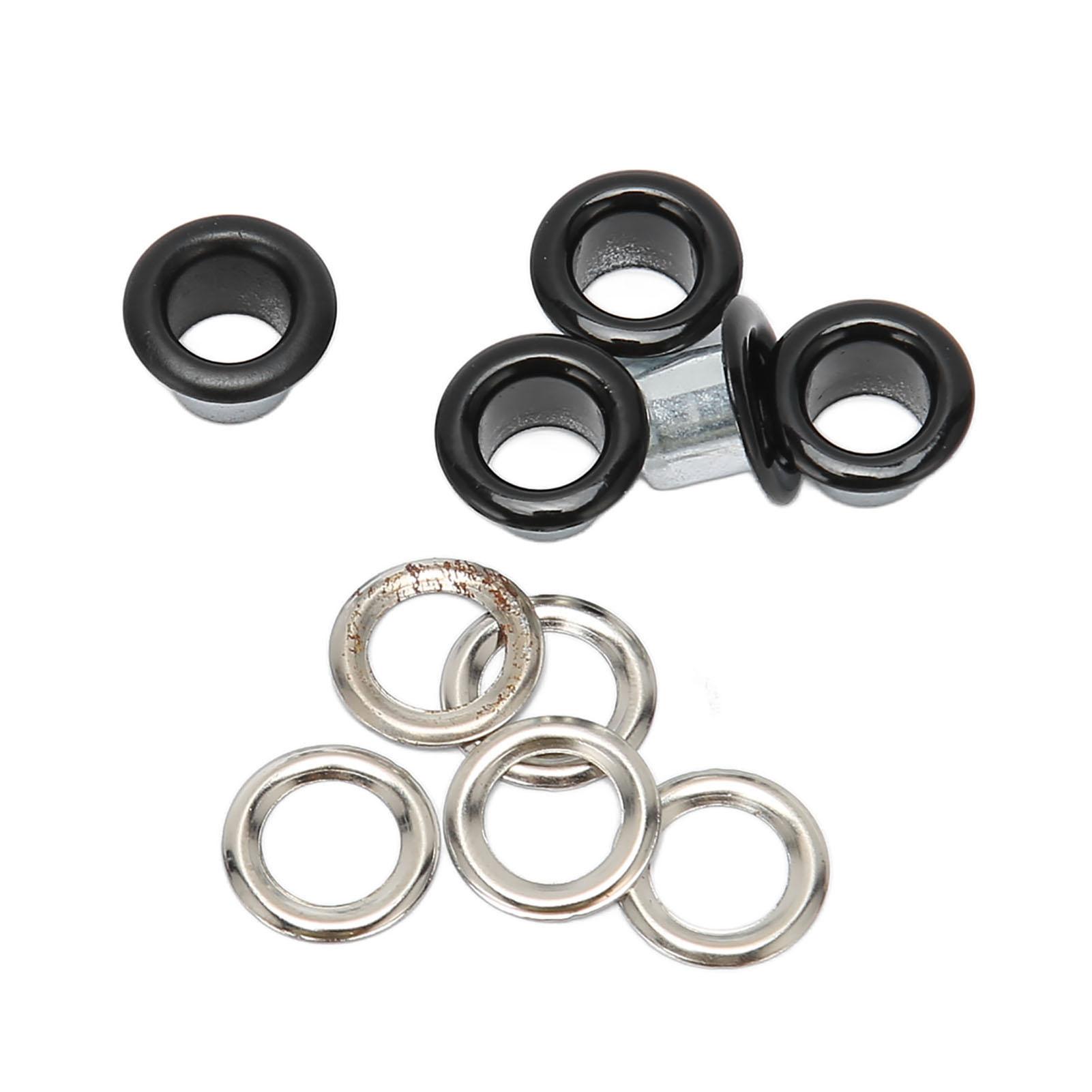500 Sets Grommet Kit 6mm Round Copper Exquisite sy to Use Multi Purpose   Kit for Repair Decoration