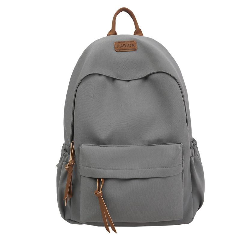Schoolbag School Bag Male Simple Female College Student High School Student Junior High School Student Backpack Japanese ins Casual Backpack