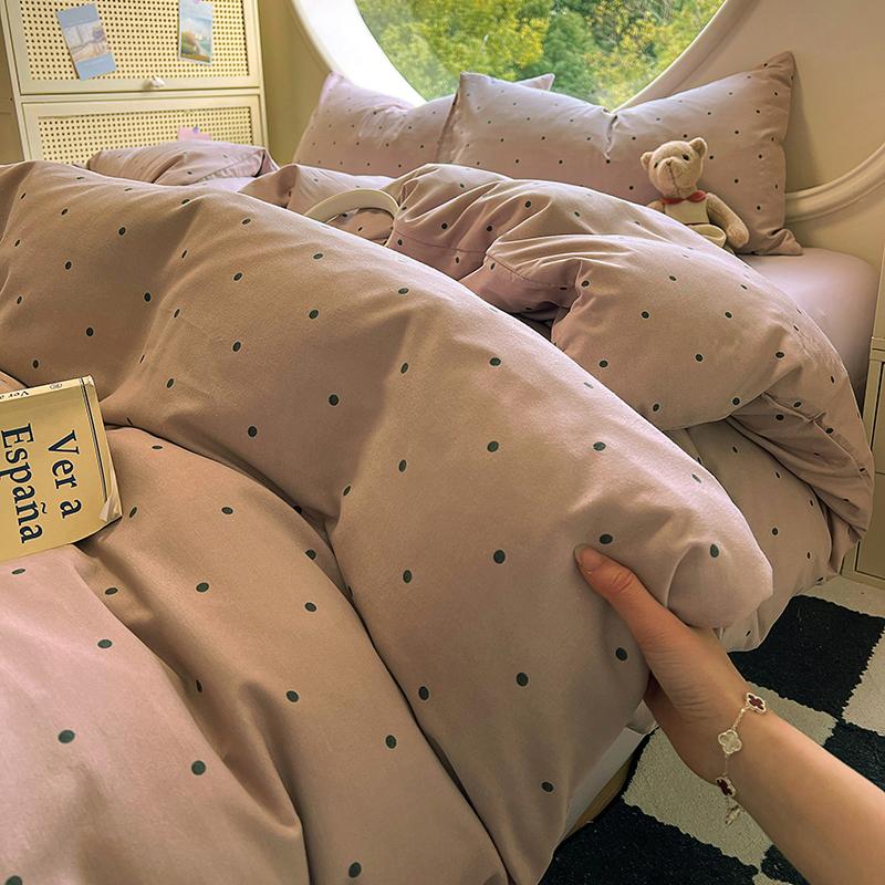 Floral Style Duvet Cover Soft Quilt Cover Single/Double/Queen Size Comforter Covers Girls Room Bedding (Pillowcase Need Order)