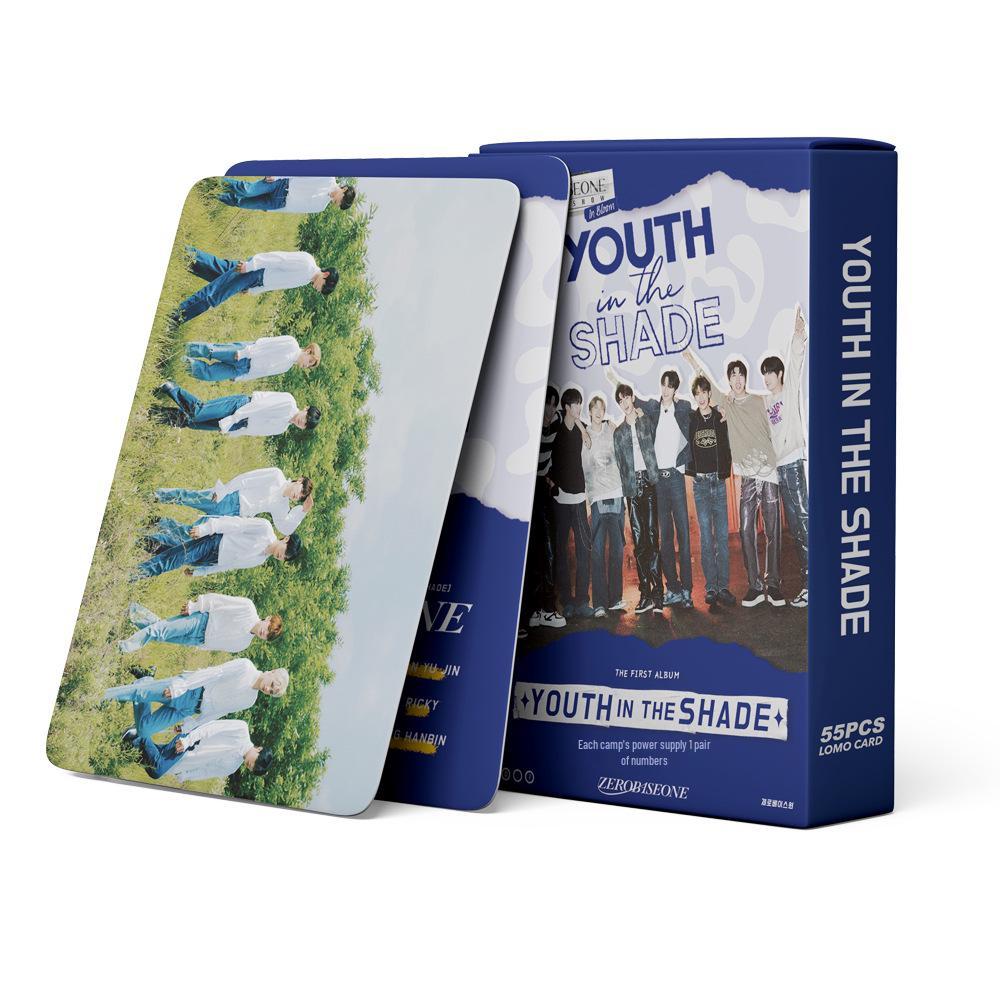 ZB1 ZEROBASEONE Album Lomo Cards: 55 Self-Made Photocards Featuring Zhang Hao & Sung Han Bin