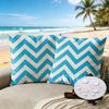 Modern Minimalist Polyester Waterproof Pillow Cover With Digital Print For Living Room Decor