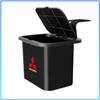 Car Trash Can Portable Hanging Vehicle Garbage Case Stickers For Mitsubishi Lancer Lancer ASX Outlander 2 3 Pajero Mirage exzos Pajero 4