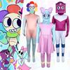 World Dandys Cosplay Dress Costume Set Adult Kids Halloween Performance Stage