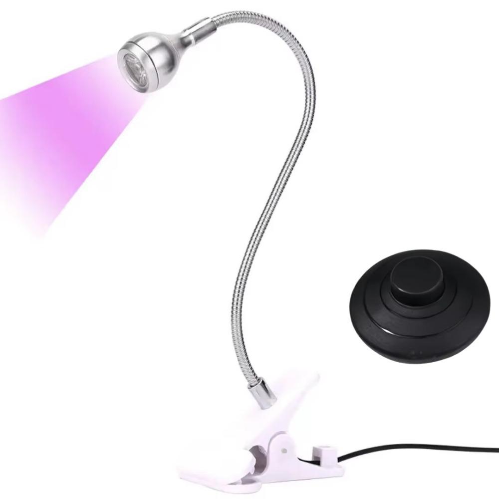 Foot Pedal Switch UV LED Nail Lamp 5W Power Nail Drying Light Gel Polish Curing Lamp DIY Manicure