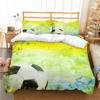 3D Bedding Set Comforter Duvet Cover Charming Football Printing Bed Quilt Cover Pillowcase Microfiber Home Textiles