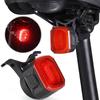 MTB Taillight Brake Sensing USB Rechargeable Cycling Safety Warning Light Waterproof Warning Cycling Light for Night Riding