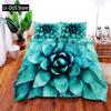 Pink Small Bonsai Style Bedding Set Digital Art Succulent 3D Duvet Cover Set King Queen Double Full Twin Single Size For Bedroom