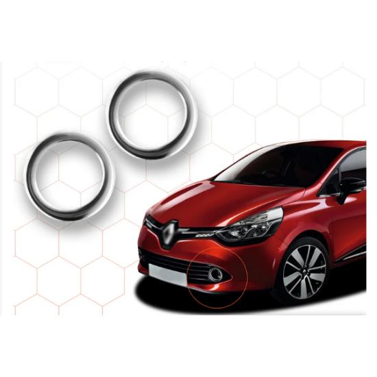 

Renault Clio 4 Krom Sis Çeçevesi 2 Parça - 2012 - 2015 - HB- SW