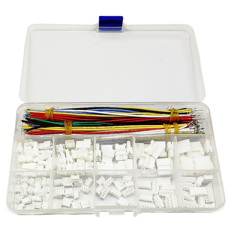 JST PH 2.0mm Connector Male Female Pre-Crimped 24AWG Silicone Cable Kit for Battery JJRC H36 Blade Inductrix Tiny Whoop Arduino