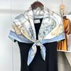 Silk Satin Square Scarf Women'S 90Cm Mulberry Silk Silk Scarf Style Spring Versatile
