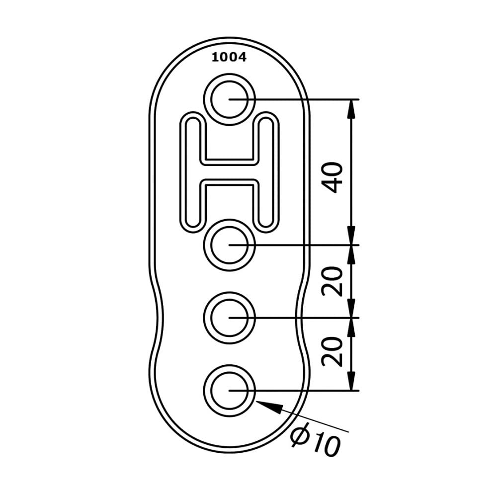 ELS Auspuffaufhängung 004 01004