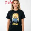 Rapper Kanye West Minye Funny Meme Women's T-shirt Hip Hop Vintage Men T shirt Summer Casual Short Sleeved Women's Clothing