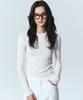 Nigaennikol [Essential] Minimal Round Sleeve Top_Ivory