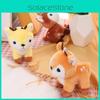 Adorable Sika Deer Plush Doll With Short Pile For Kids And Travel Use