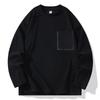 Japanese Spring and Autumn New Men's Sweatshirt Casual and Versatile Youth Long Sleeve T-shirt Round Neck Men's Sweatshirt