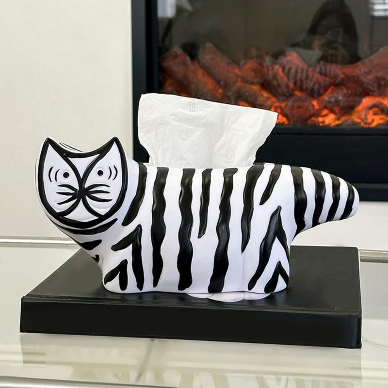 Tissue Box Cover Holder,Bathroom Accessories Home Decors Decorative Tissue Box Holder Tissue Holder Dispenser Gift