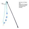 Cats Wand Toy Cat Teaser Stick Bending Resistance Bite-resistant Non Shedding Crisp Bell Colored Yarn Ball Flexible Rod 51cm Pet Accessories