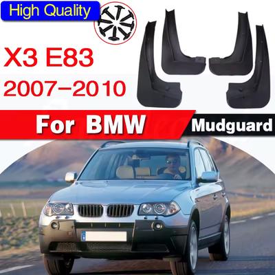 Pro BMW X3 E83 2005~2010 2006 2007 2008 2009 S pedálovými lapači nečistot Lapače nečistot Blatník Kryt proti stříkající vodě Příslušenství