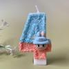 Creative Handmade Digital Candle Birthday Cake for Party Birthday, Cute Candle Accessories for Children's Birthday Celebration
