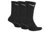 Nike Crew Socks Unisex Combo Set Black SX7664-010