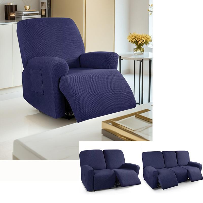 Recliner Sofa Cover for Living Room Ralax Cover Jacquard Covers Stretch Spandex Couch Slipcovers Non Slip Armchair Slipcovers
