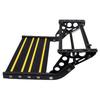 Manual Folding RV Step Single Ladder Anti Slip 440lbs Load Capacity Aluminum Alloy RV Entry Stair for Van Motorhome