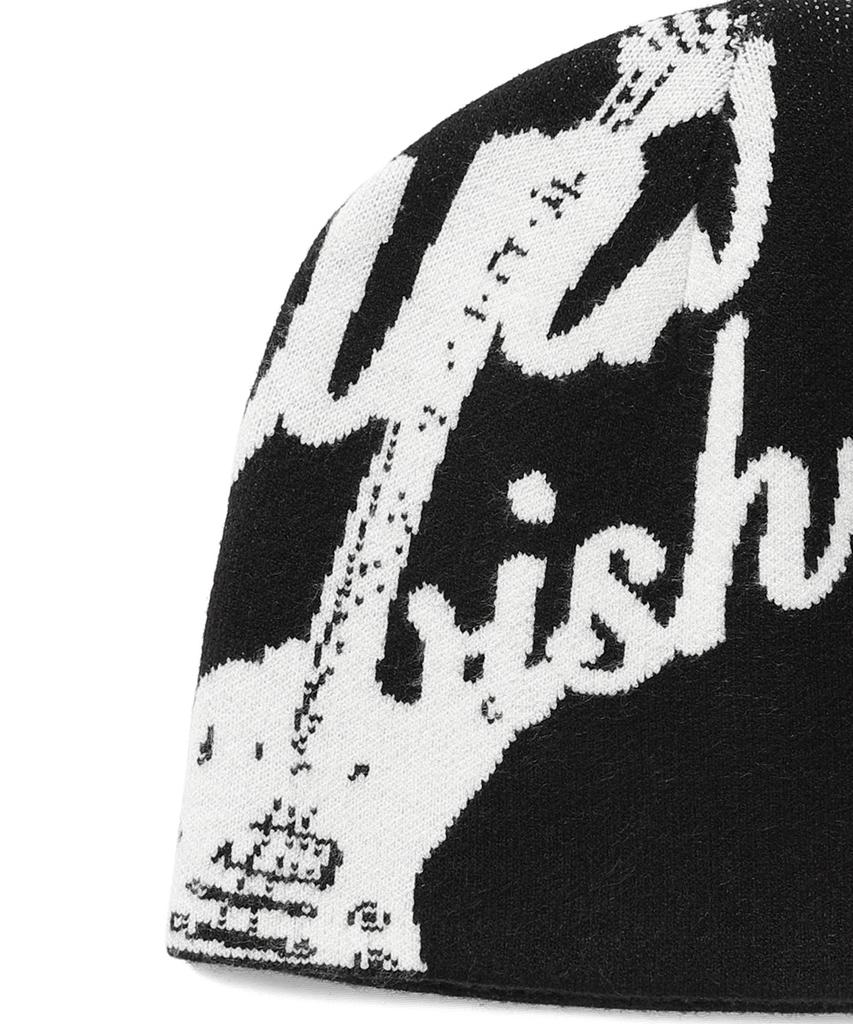 CAVISH Jacquard Guitar Beanie Black(Cv2Dsuab23A)